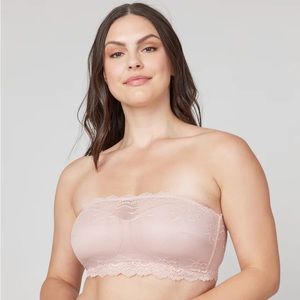 Spanx Undie-tectable Better Bandeau in Vintage Rose